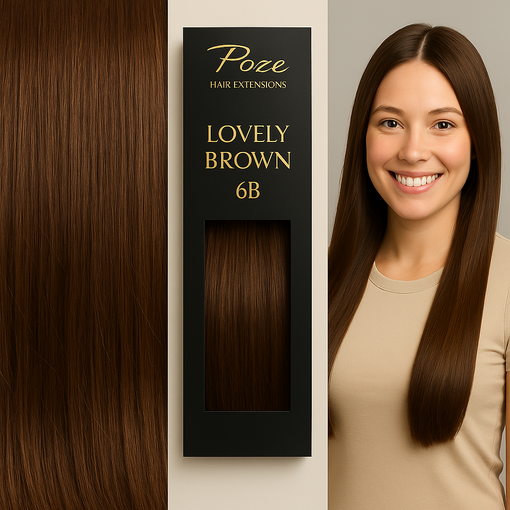 Micro Ring Extensions Premium - 6B Lovely Brown