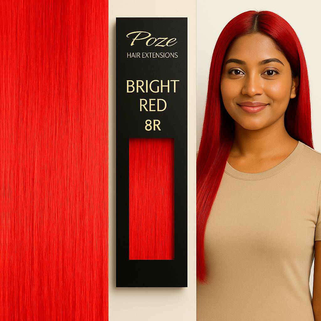 Hårträns Standard - 8R Bright Red